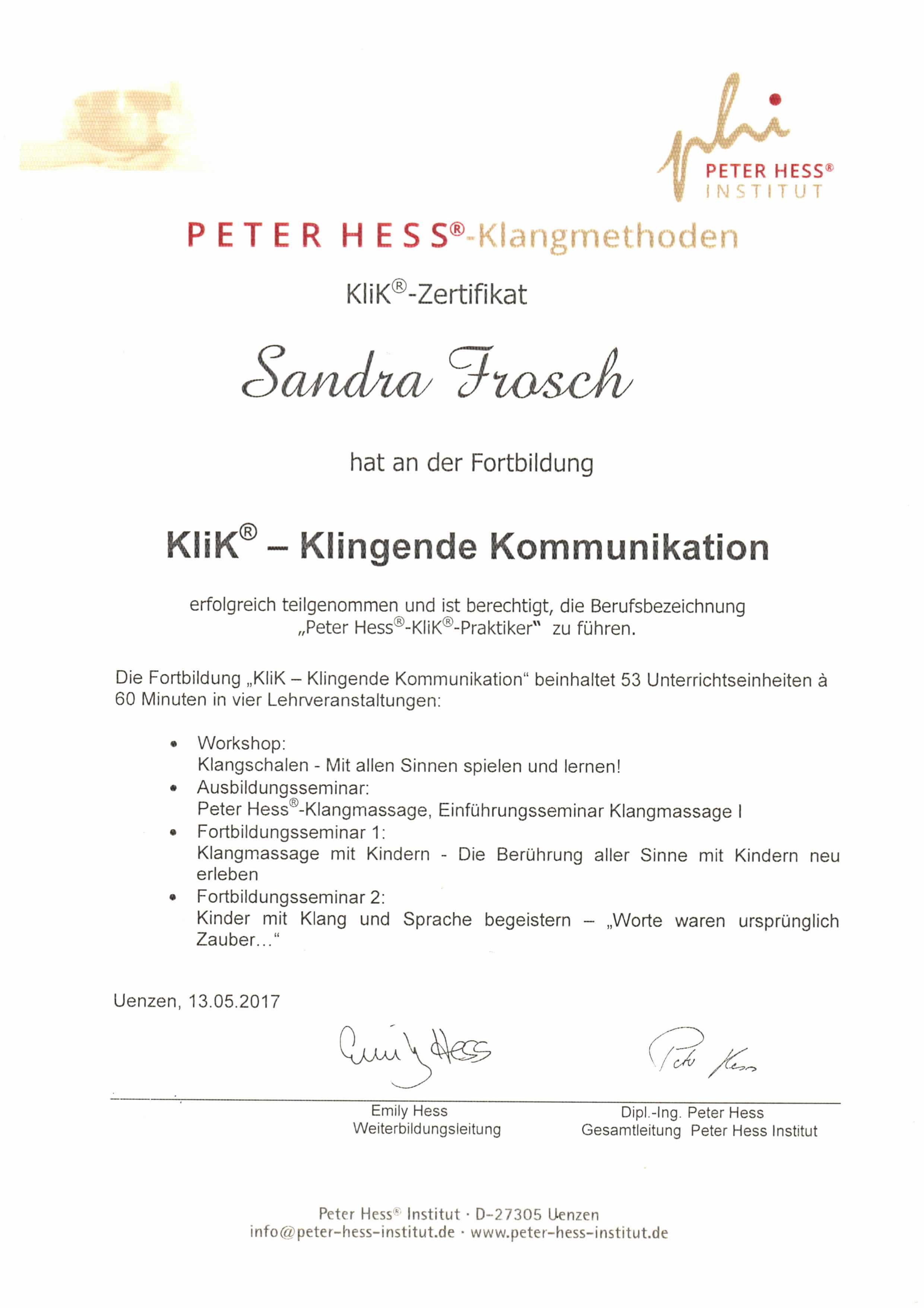 KliK - Klingende Kommunikation-Vorschaubild